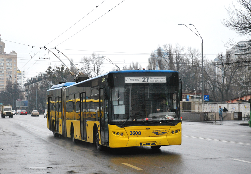 Киев, ЛАЗ E301D1 № 3608