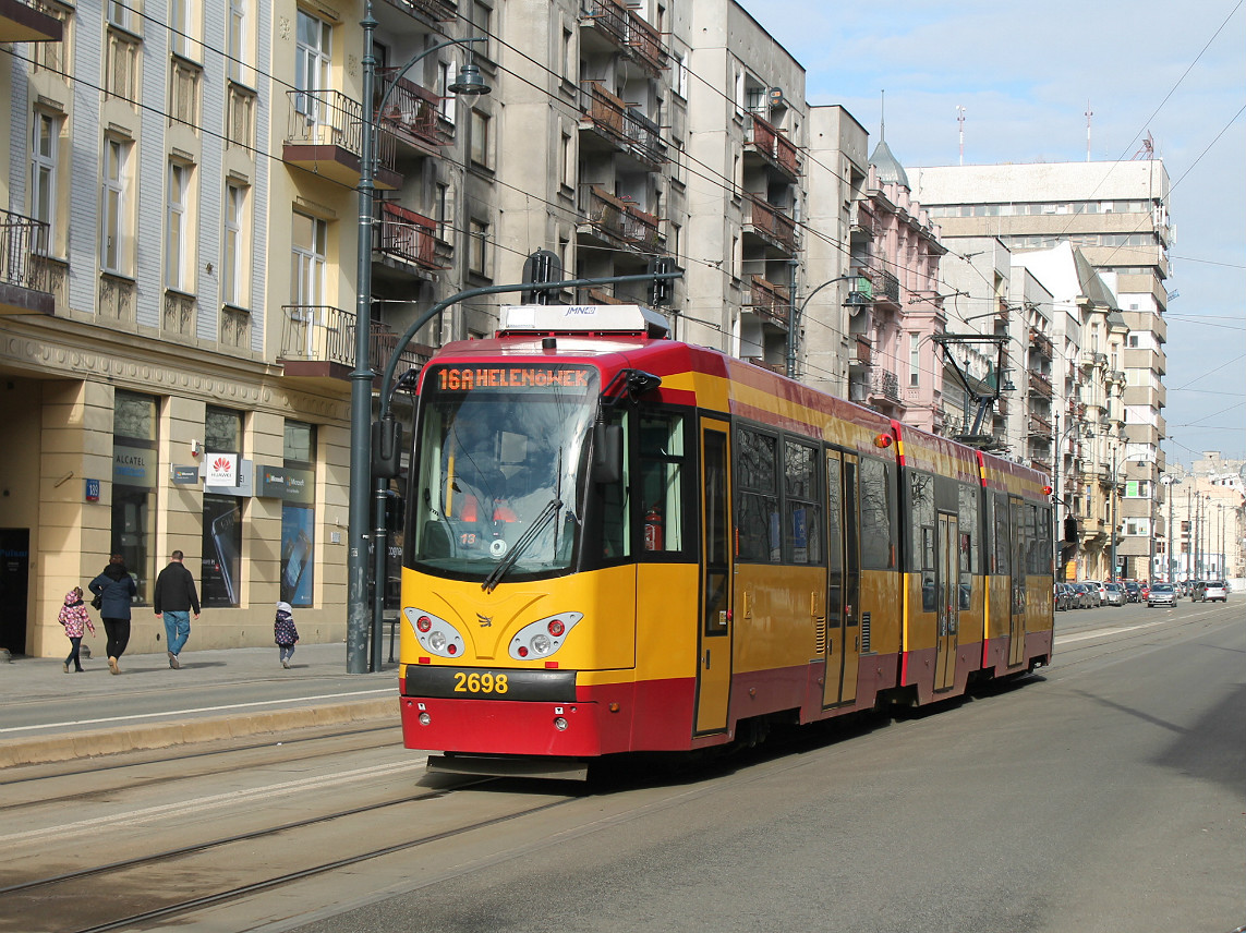 Лодзь, Duewag M8CN № 2698