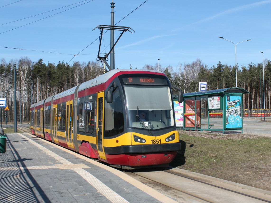 Лодзь, PESA Tramicus 122N № 1851