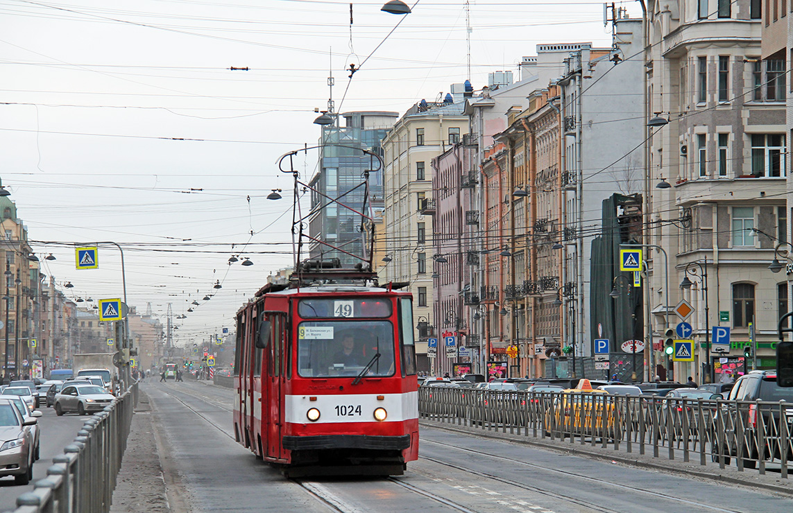 Санкт-Петербург, ЛВС-86К № 1024