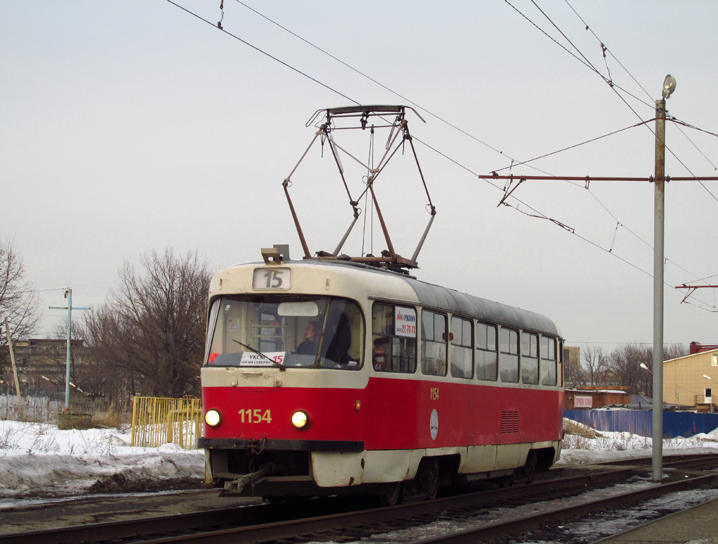 Ульяновск, Tatra T3SU № 1154