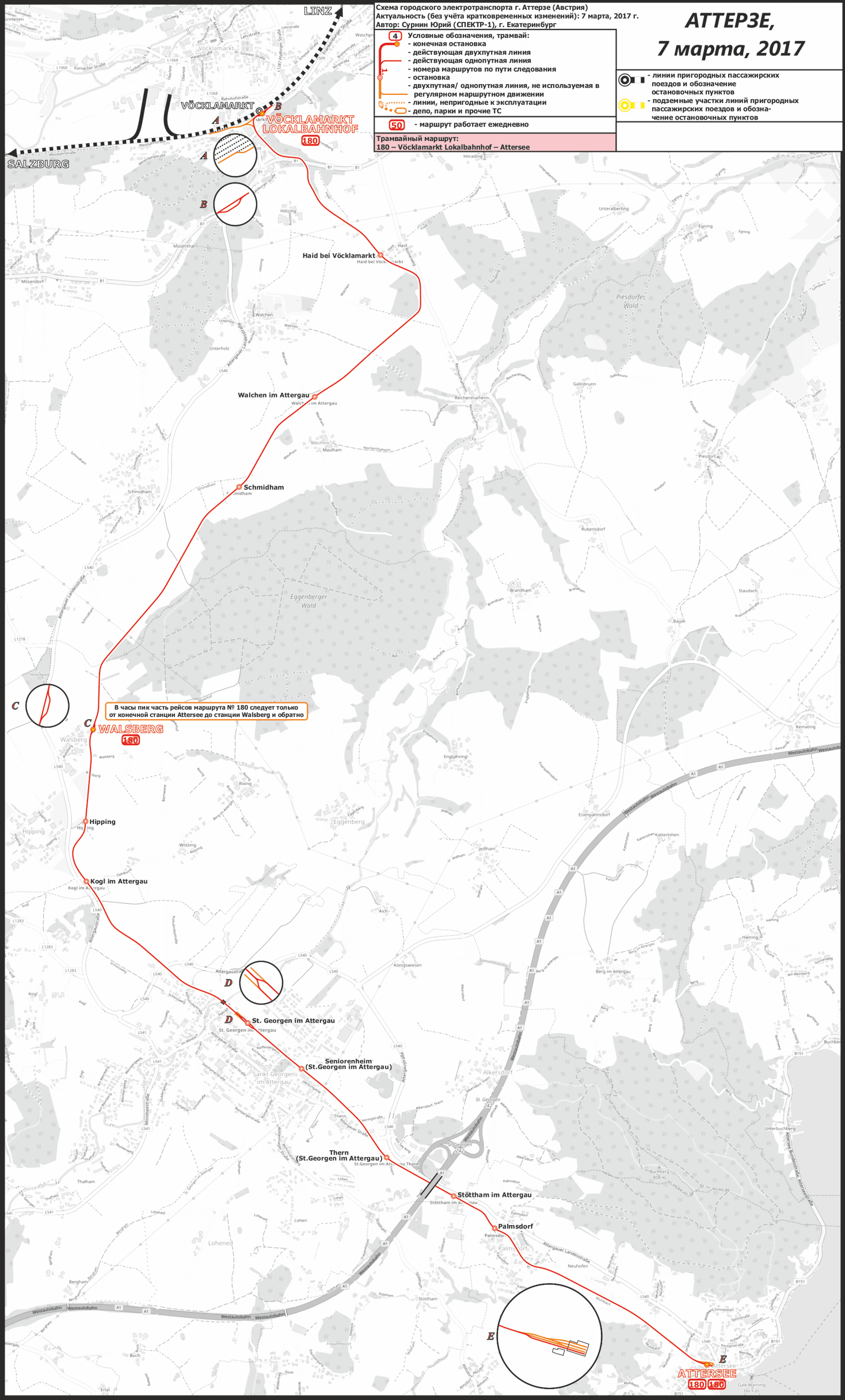 Аттерзе — Схемы