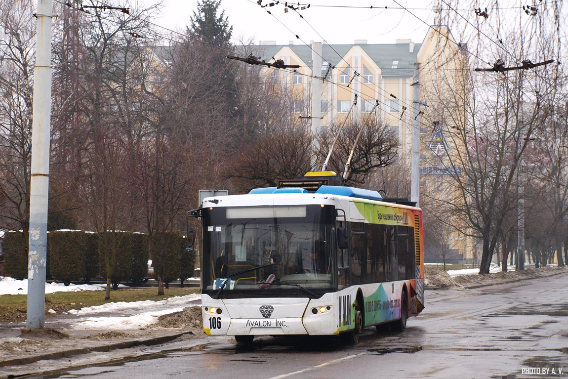 Lvov, LAZ E183D1 č. 106