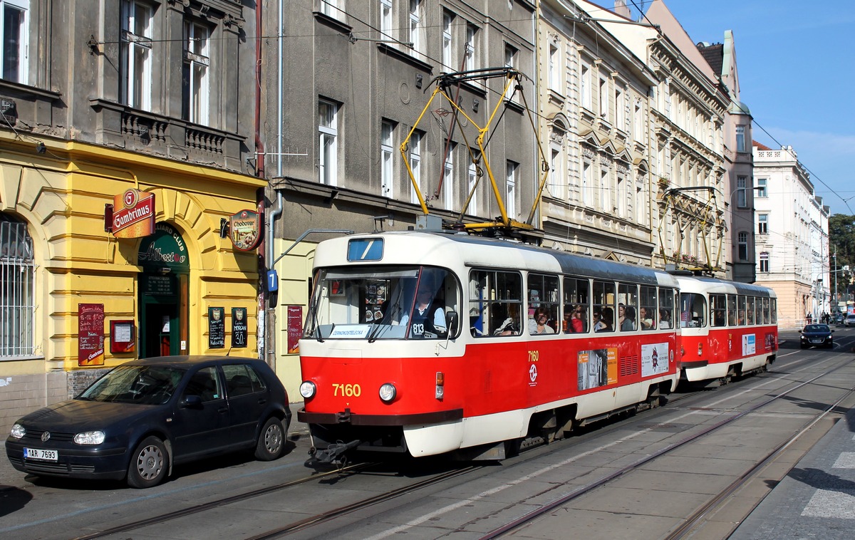Prága, Tatra T3SUCS — 7160