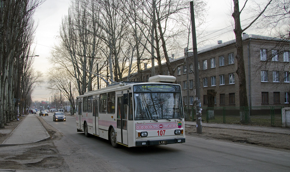 Запорожье, Škoda 14TrM № 107