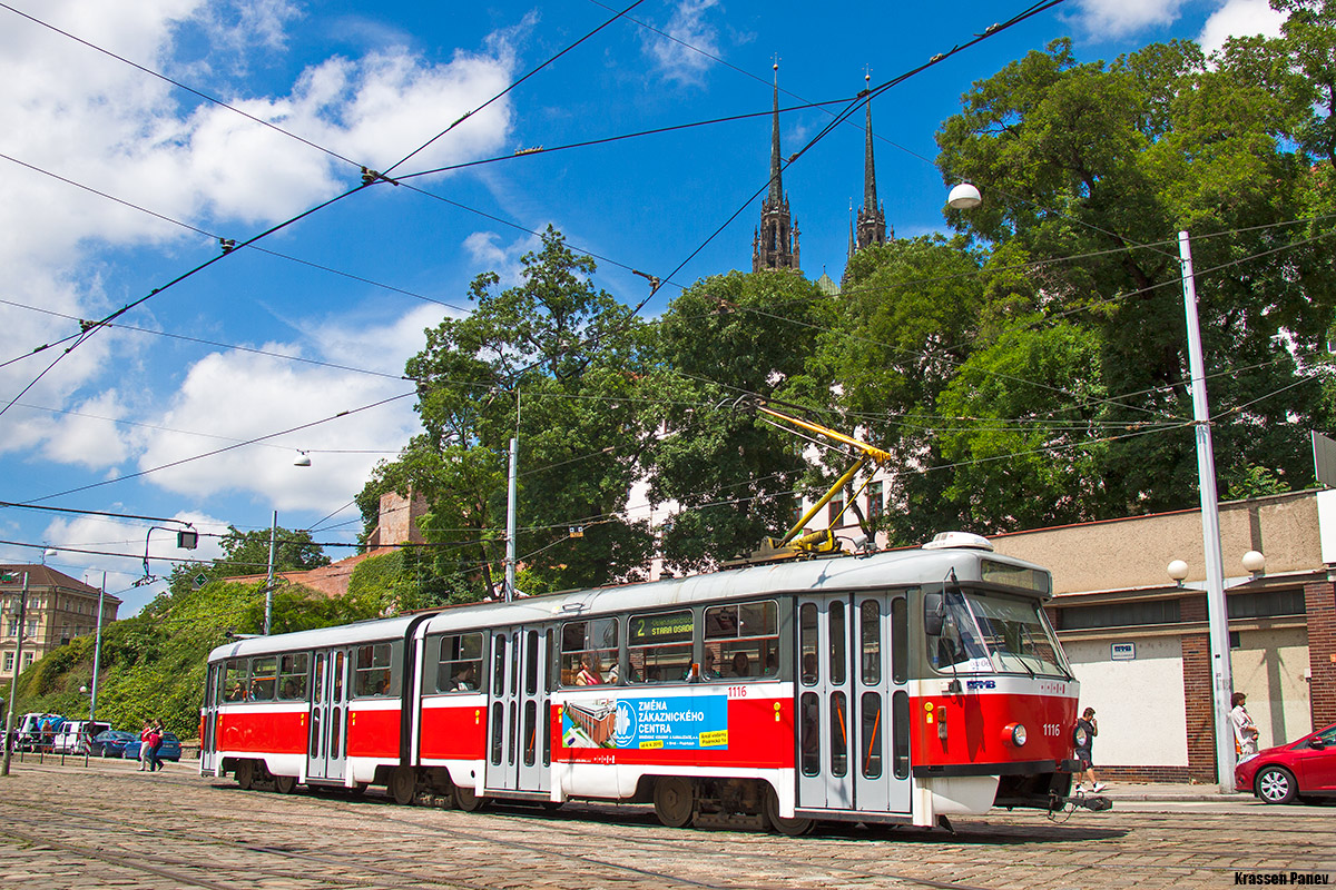 Брно, Tatra K2P № 1116