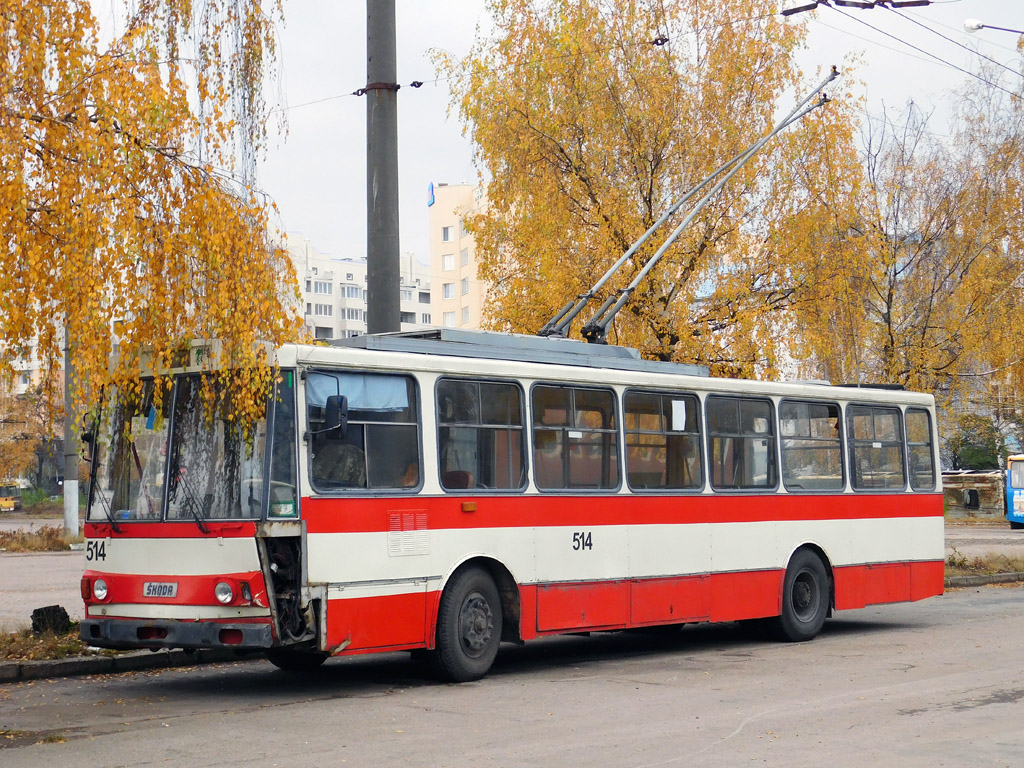 Львов, Škoda 14Tr02/6 № 514