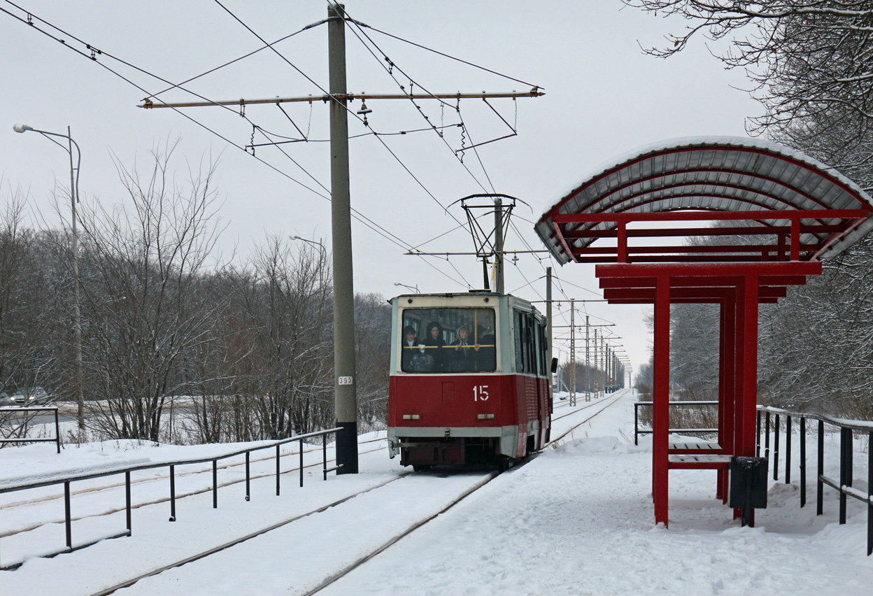 Старый Оскол, 71-605 (КТМ-5М3) № 15; Старый Оскол — Остановочные пункты
