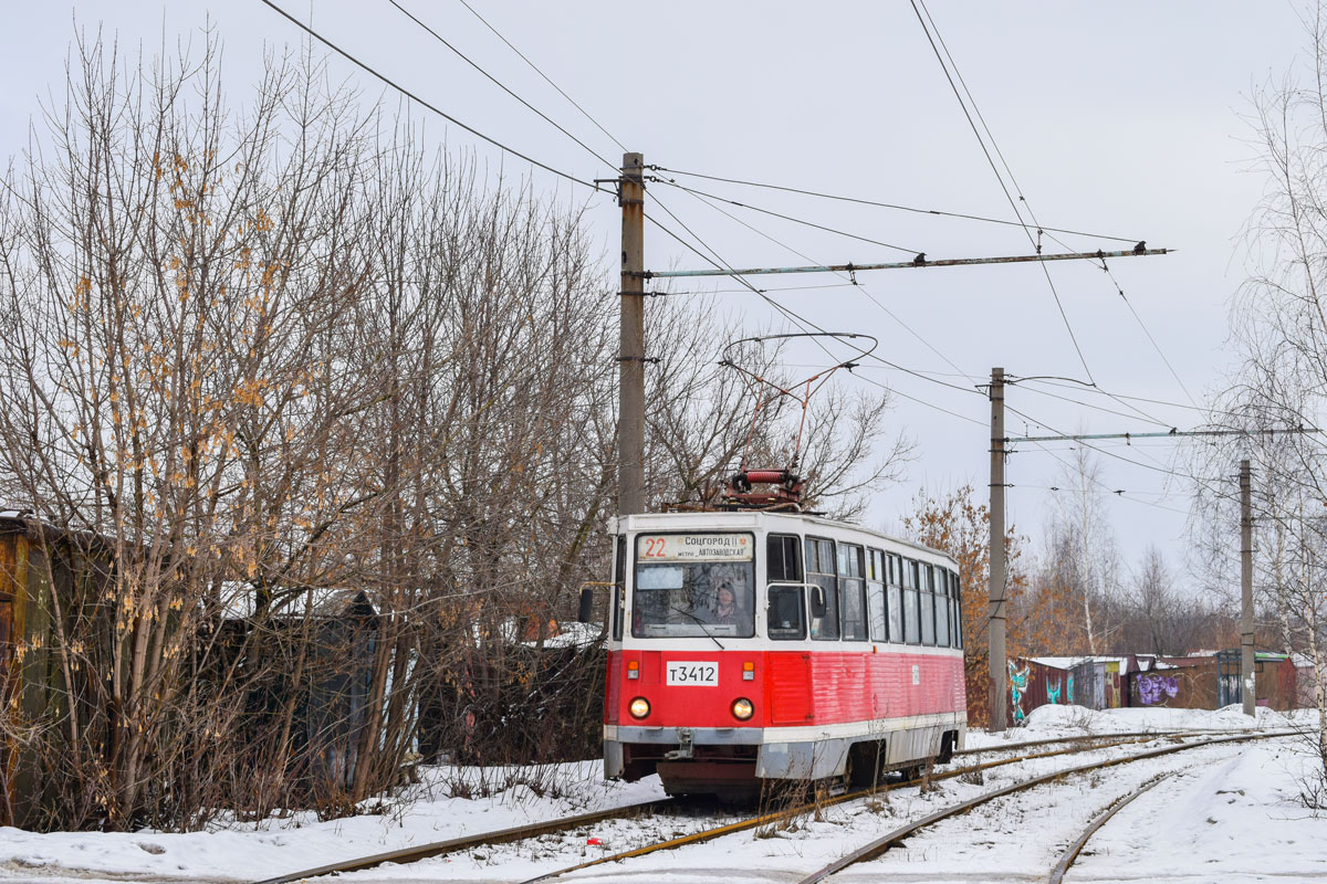 Нижний Новгород, 71-605 (КТМ-5М3) № 3412