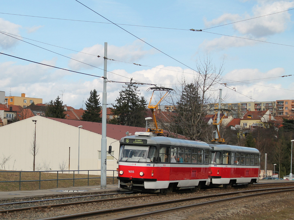 Брно, Tatra T3R.PV № 1655