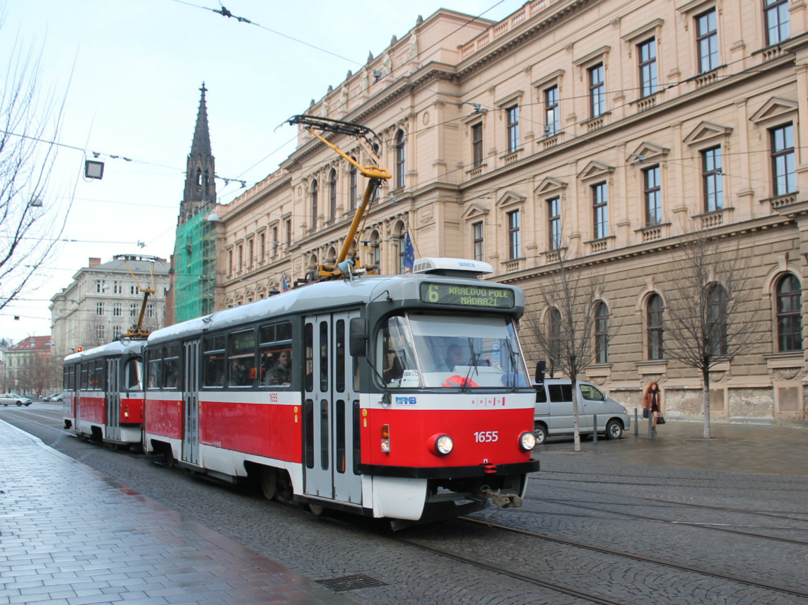 Брно, Tatra T3R.PV № 1655