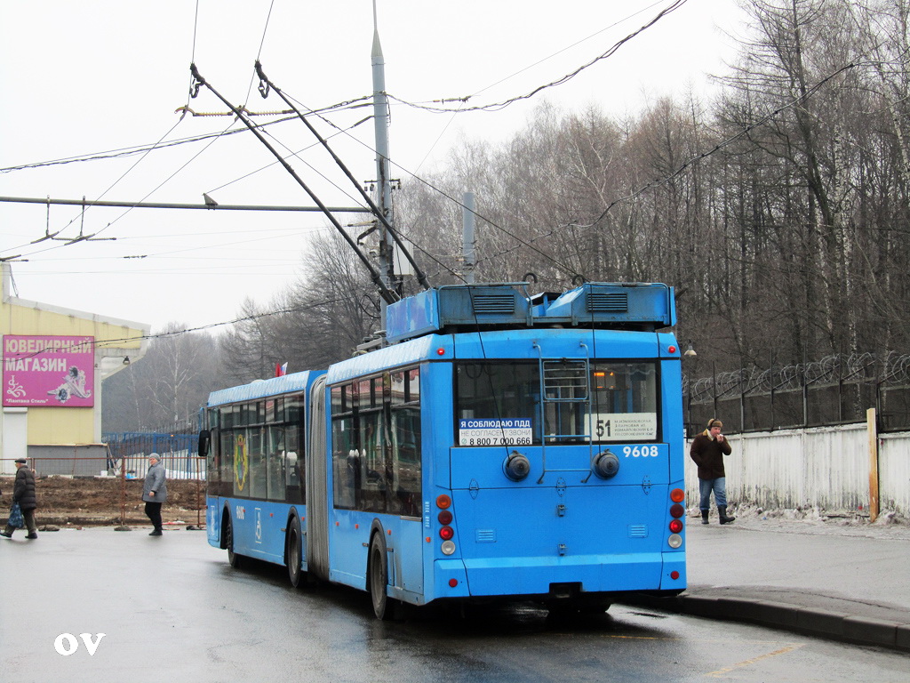 Москва, Тролза-6206.01 «Мегаполис» № 9608