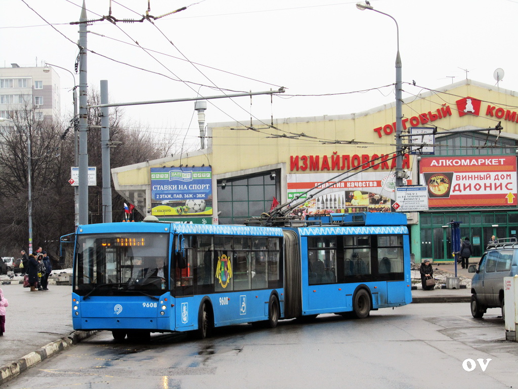 Москва, Тролза-6206.01 «Мегаполис» № 9608