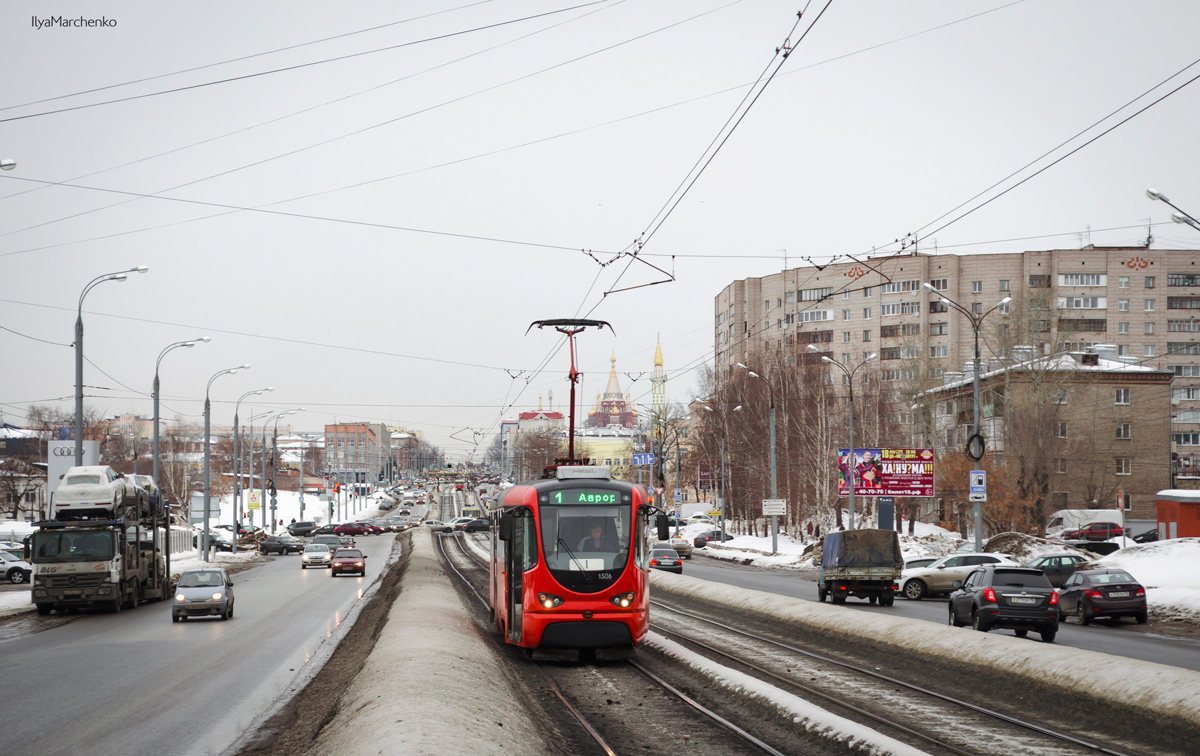 Ижевск, Tatra T3K «Иж» № 1506