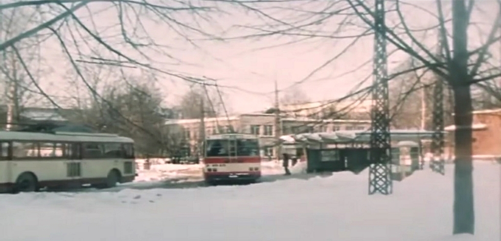 Riga — Old photos; Riga — Trolleybus Lines and Infrastrcutre