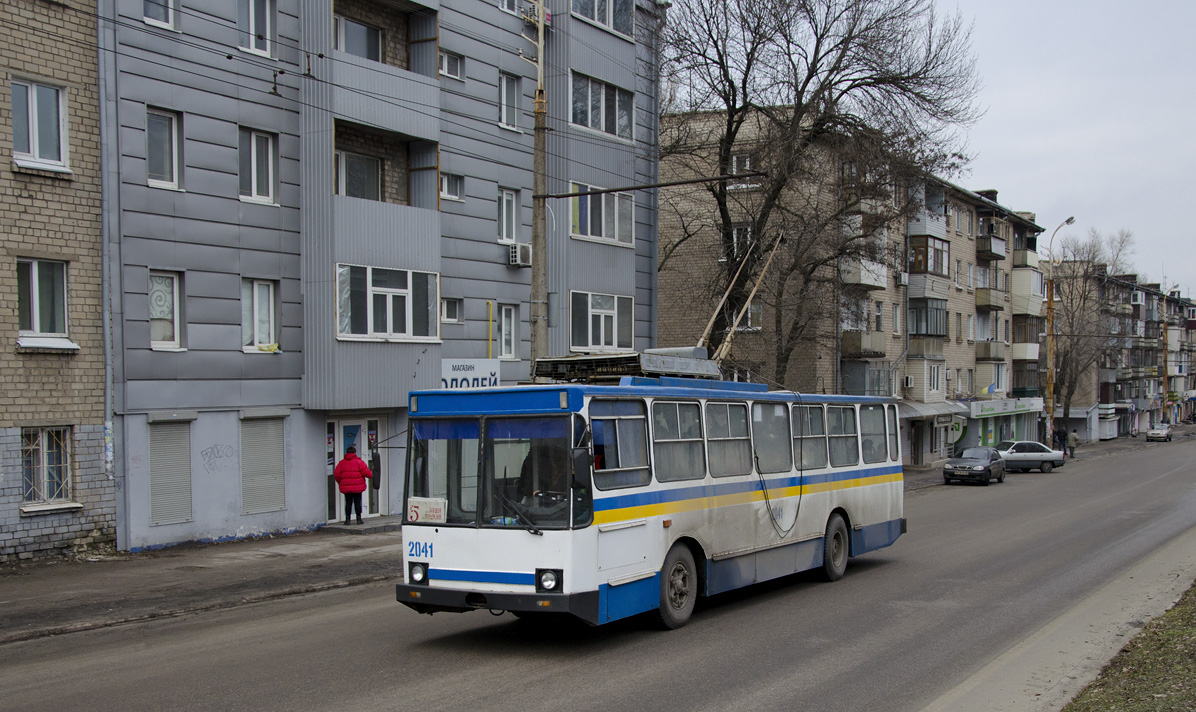 Днепр, ЮМЗ Т1Р (Т2П) № 2041