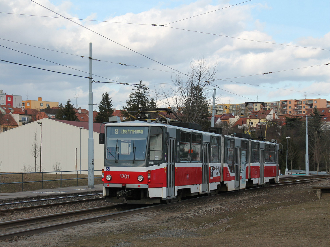 Брно, Tatra KT8D5R.N2 № 1701
