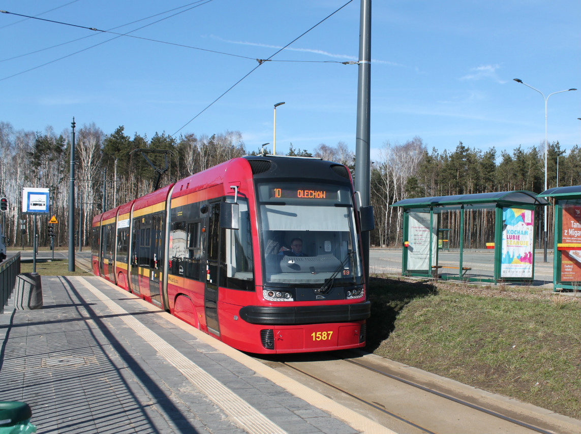 Łódź, PESA Swing 122NaL № 1587