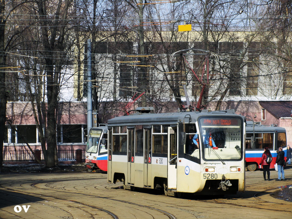 Москва, 71-619КТ № 5280