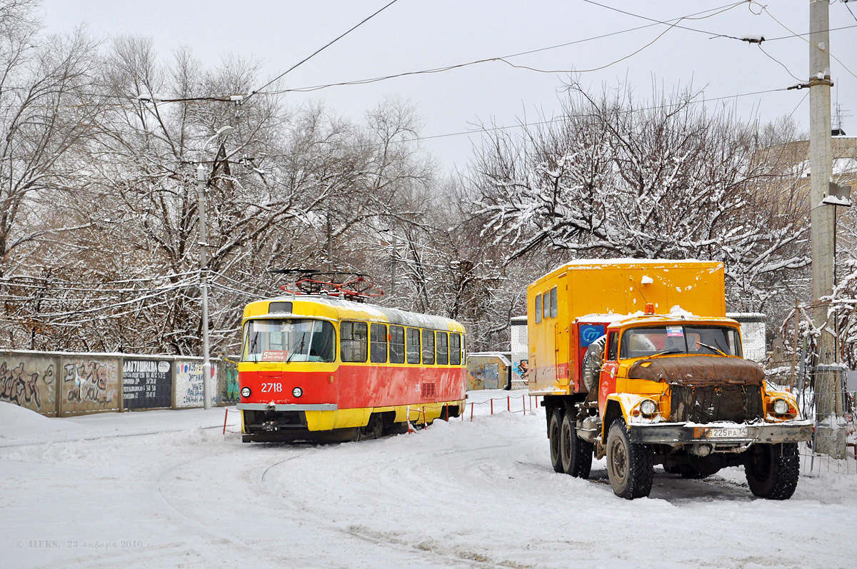 Волгоград, Tatra T3SU № 2718