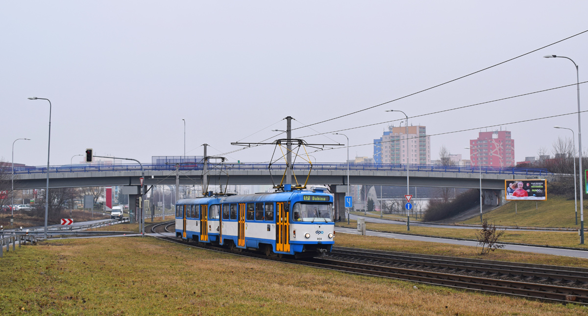 Ostrava, Tatra T3SUCS # 908 Ostrava, Tatra T3SUCS # 908