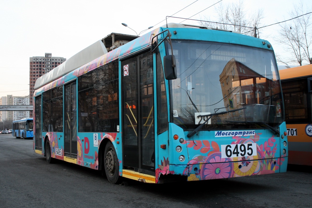 Москва, Тролза-5265.00 «Мегаполис» № 6495