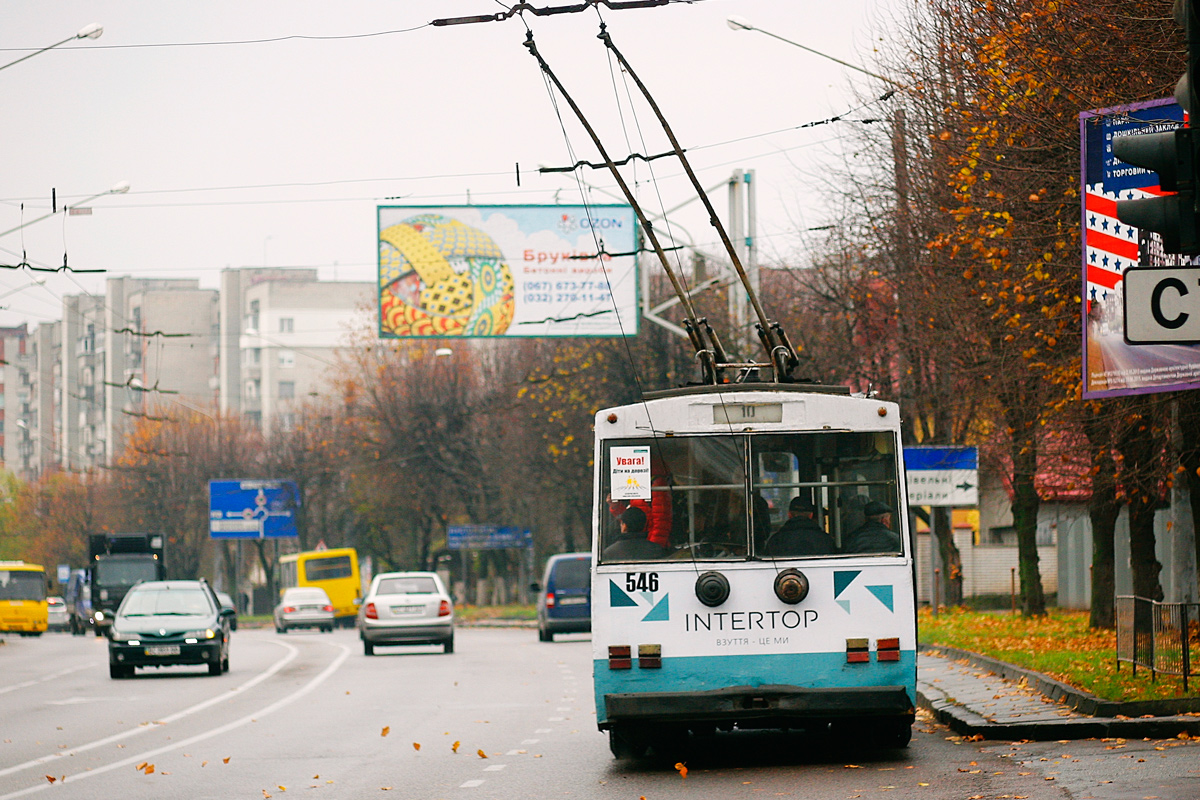 Львов, Škoda 14Tr89/6 № 546
