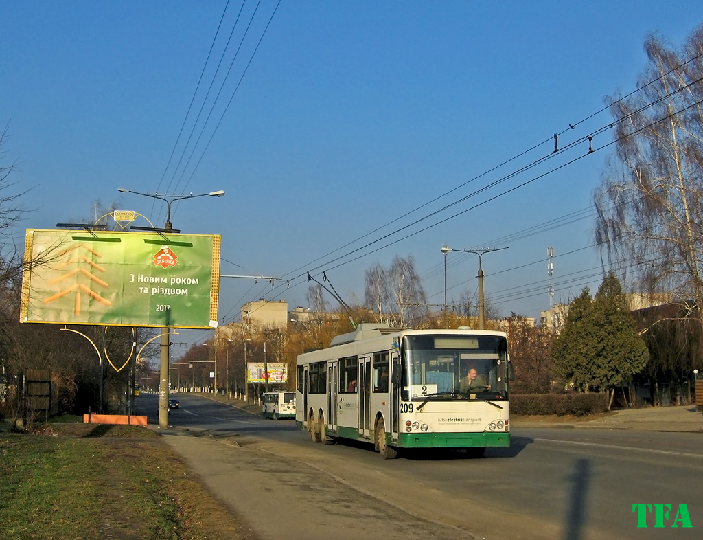 Lutsk, Bogdan E231 # 209 Lutsk, Bogdan E231 # 209