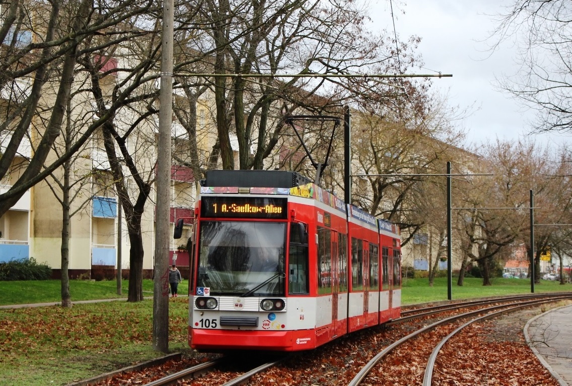 Бранденбург-на-Хафеле, Duewag MGT6D № 105