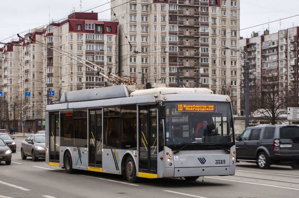 Санкт-Петербург, Тролза-5265.00 «Мегаполис» № 3518