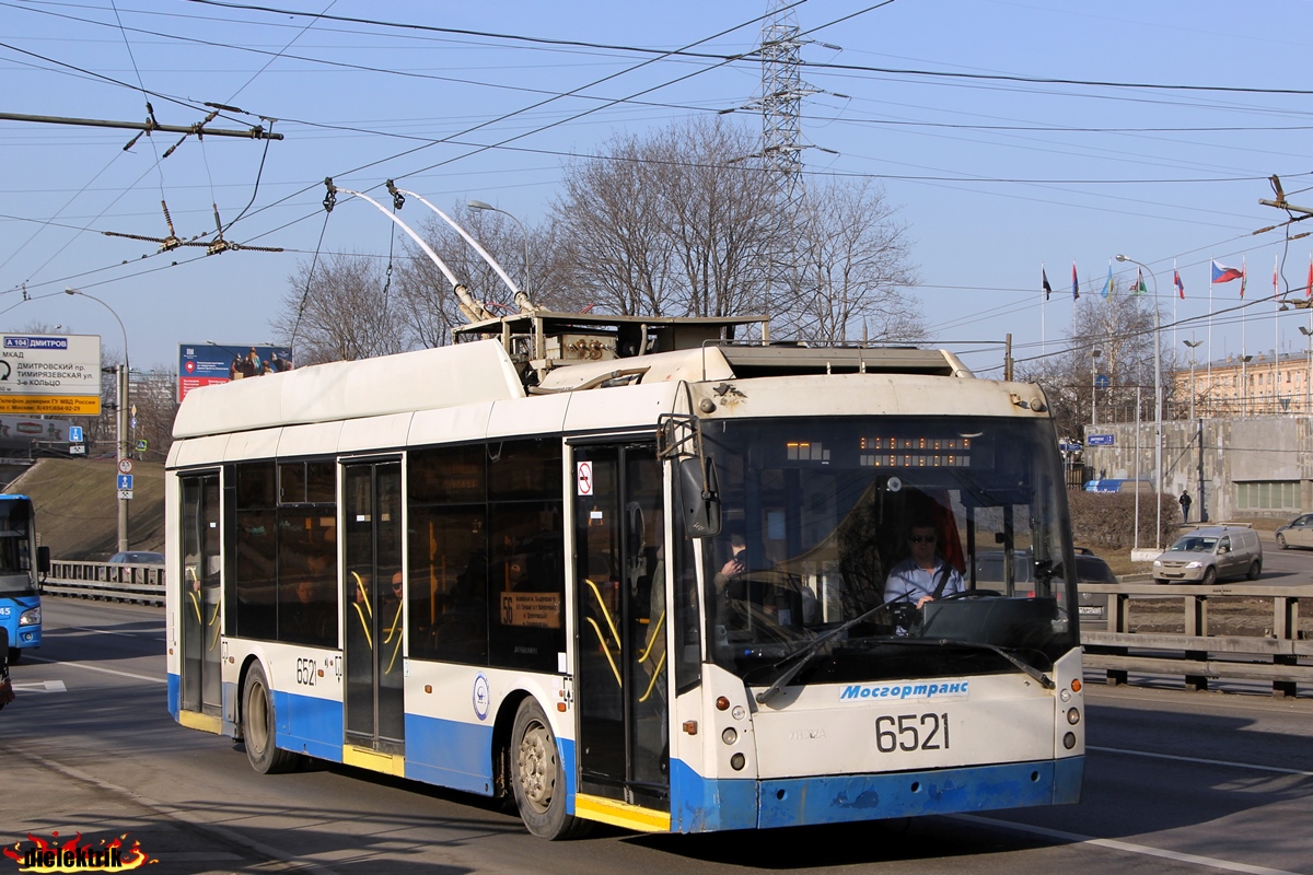 Москва, Тролза-5265.00 «Мегаполис» № 6521
