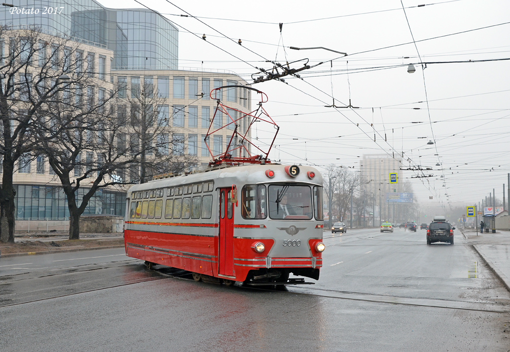 Saint-Petersburg, TS-76 Br. 5000; Saint-Petersburg — Charter ride with ТС-76 № 5000 — 11.03.2017
