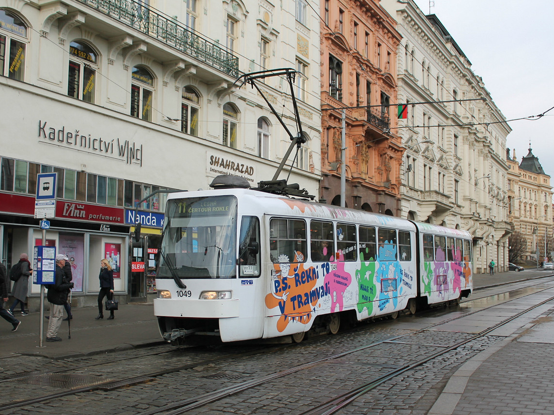 Брно, Tatra K2R.03-P № 1049
