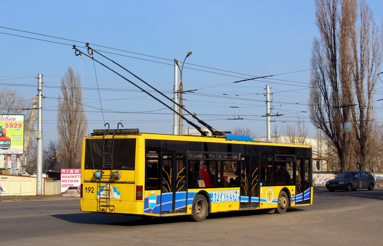 Кременчуг, ЛАЗ E183D1 № 192