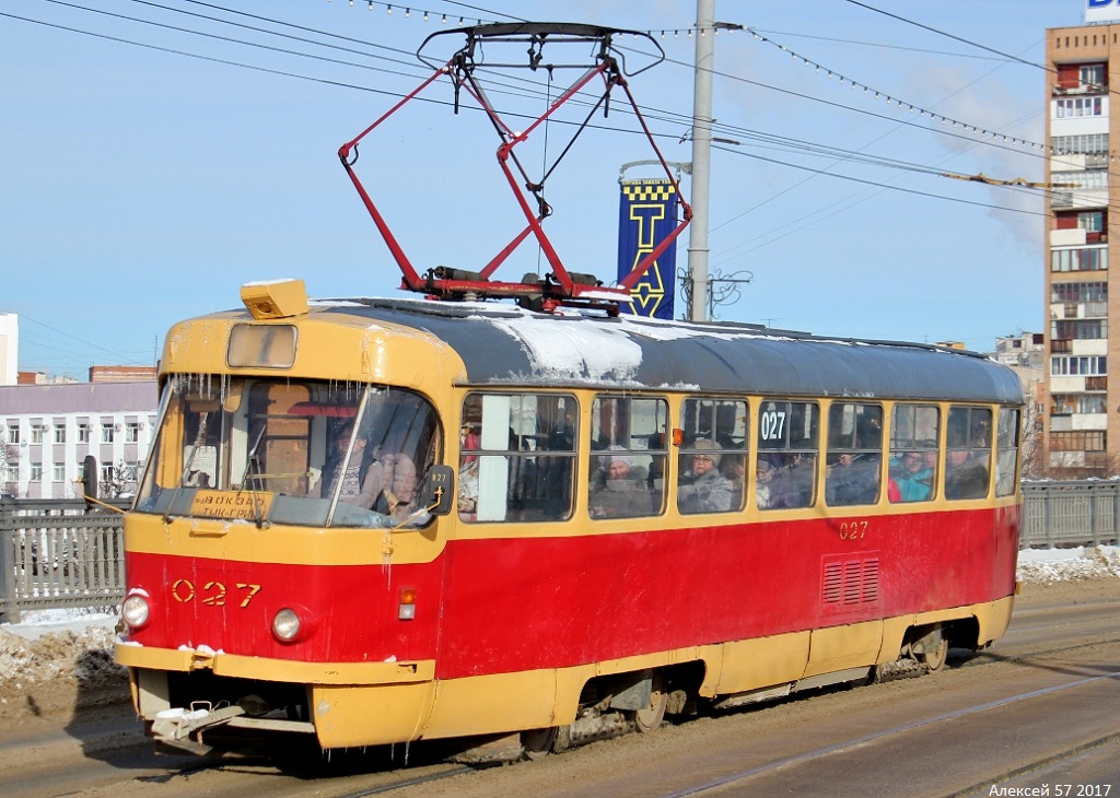 奧廖爾, Tatra T3SU # 027