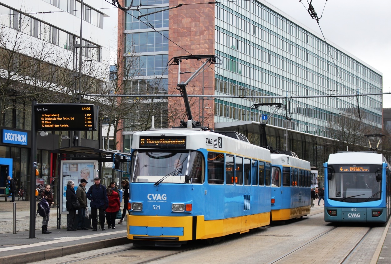 Хемниц, Tatra T3DM № 521