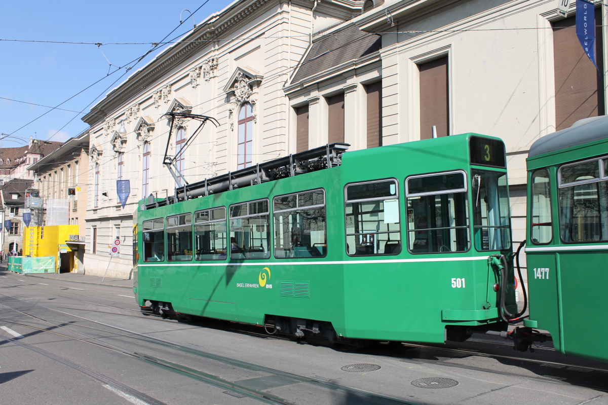 Basel, Schindler/SIG/BBC Be 4/4 č. 501