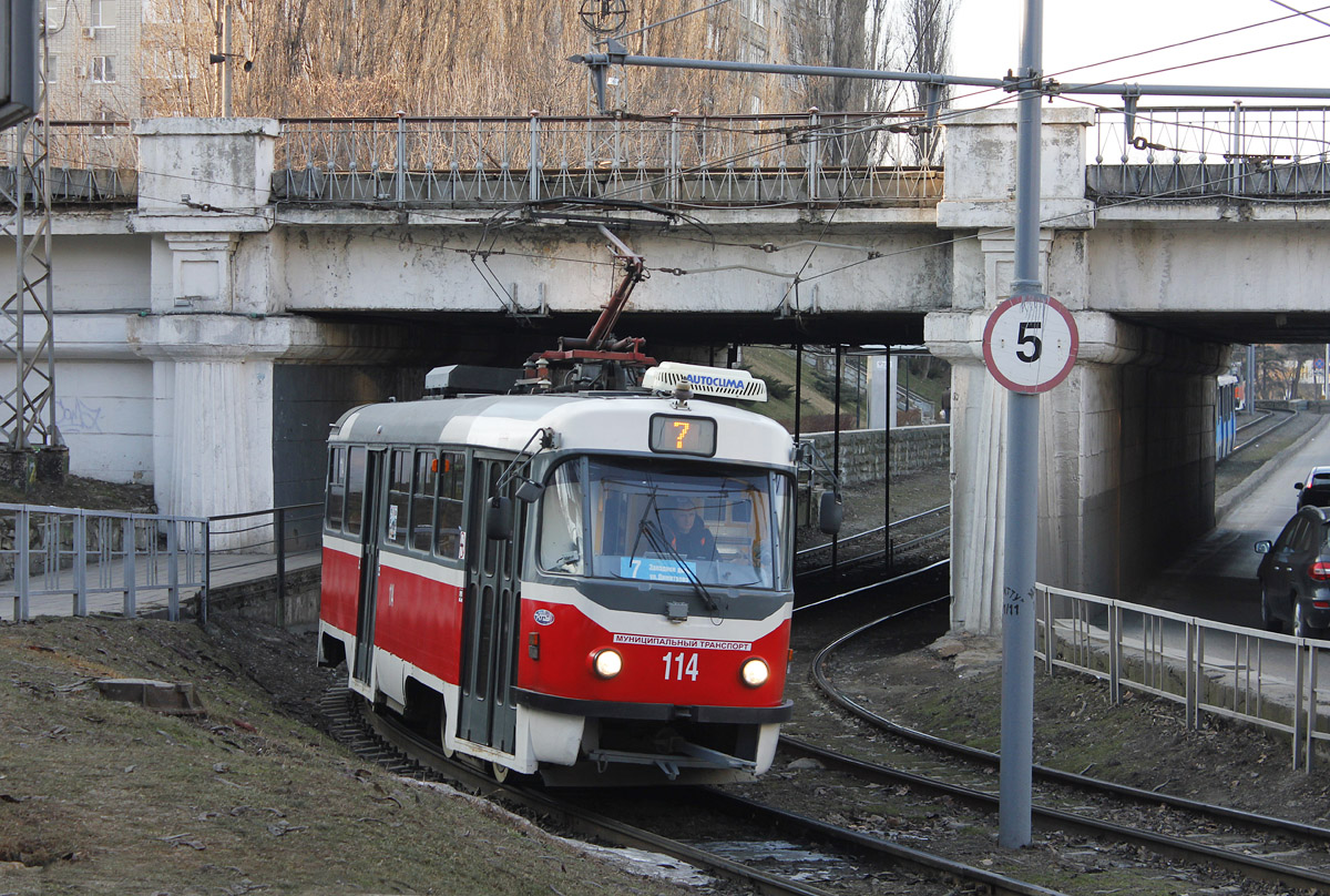 Краснодар, Tatra T3SU КВР ТМЗ № 114
