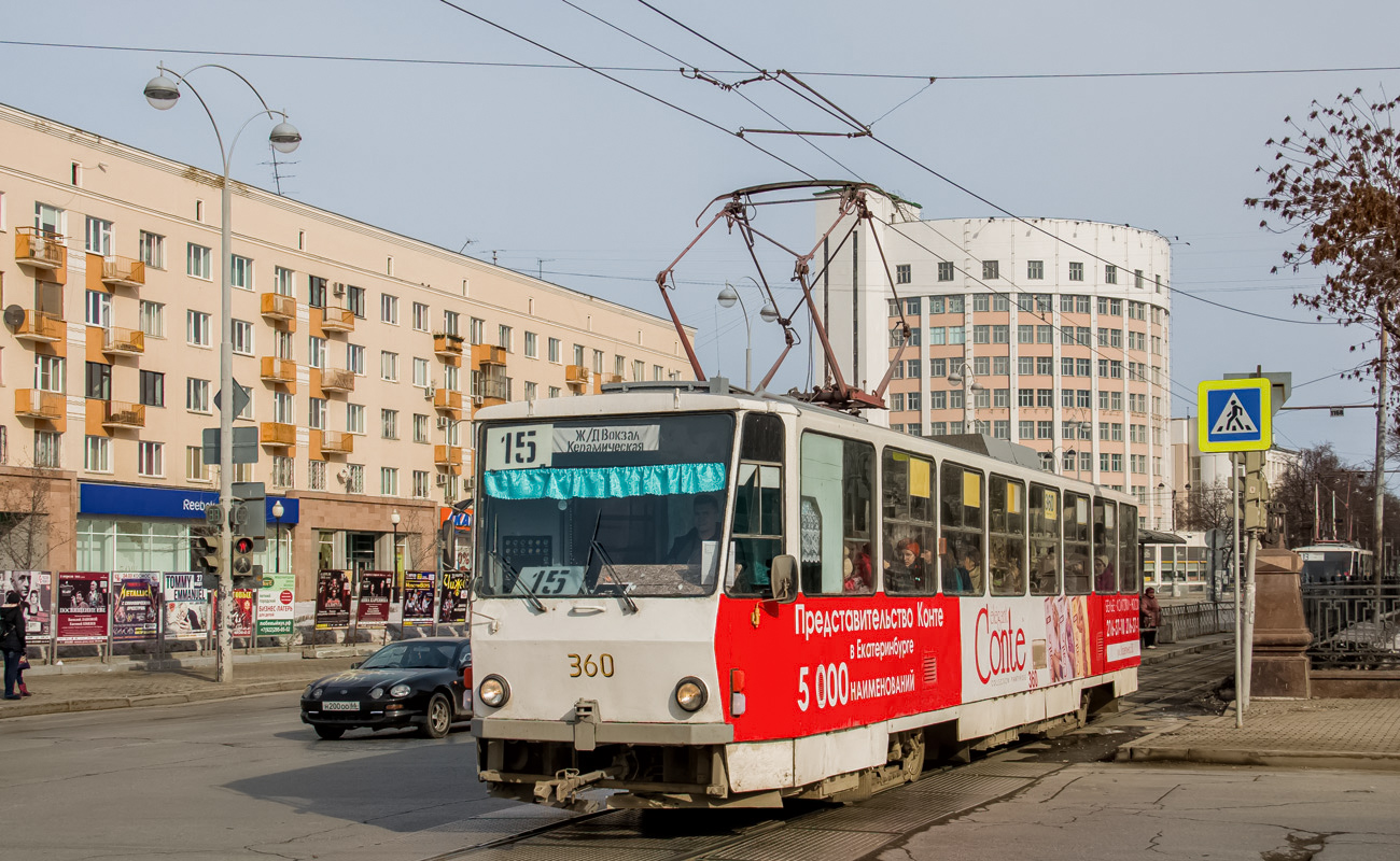 Jekaterinburga, Tatra T6B5SU № 360