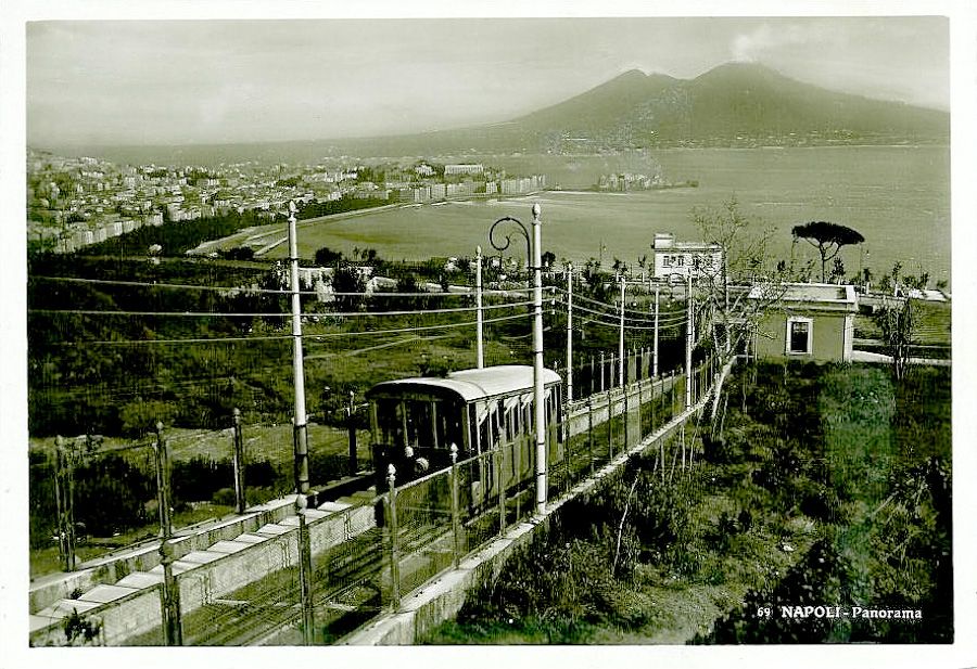 Неаполь — Старые фотографии; Неаполь — Фуникулёр Chiaia — Разные фотографии