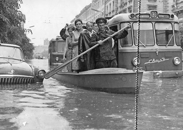 Москва, СВАРЗ МТБЭС № 857; Москва — Исторические фотографии — Трамвай и Троллейбус (1946-1991)