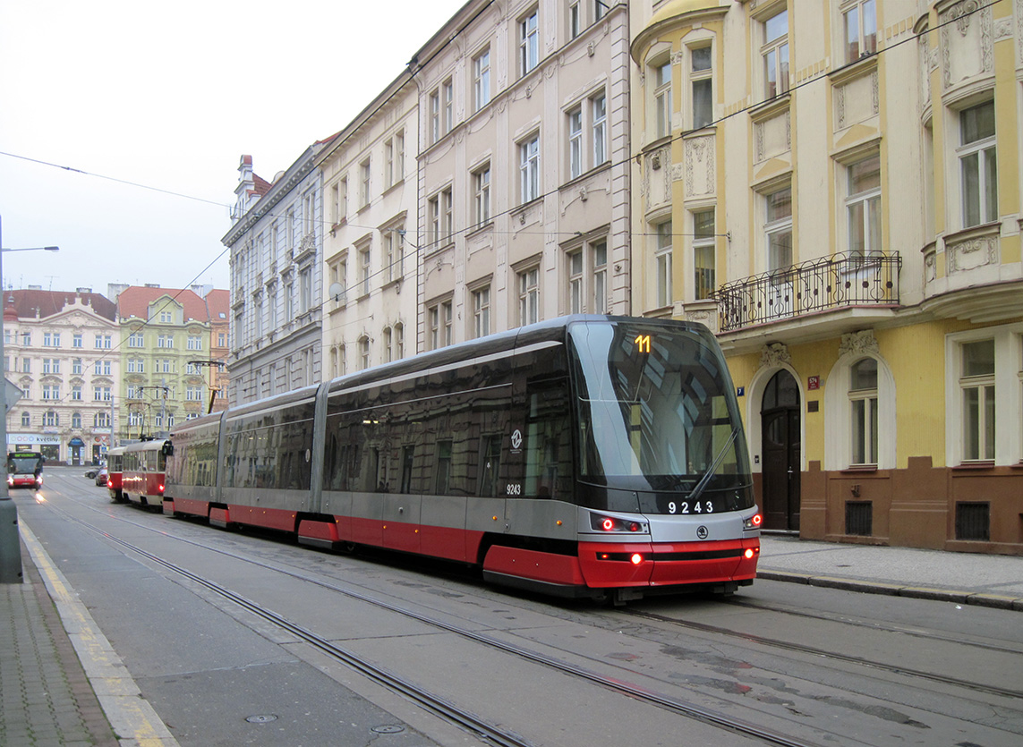 Prague, Škoda 15T3B ForCity Alfa Praha № 9243