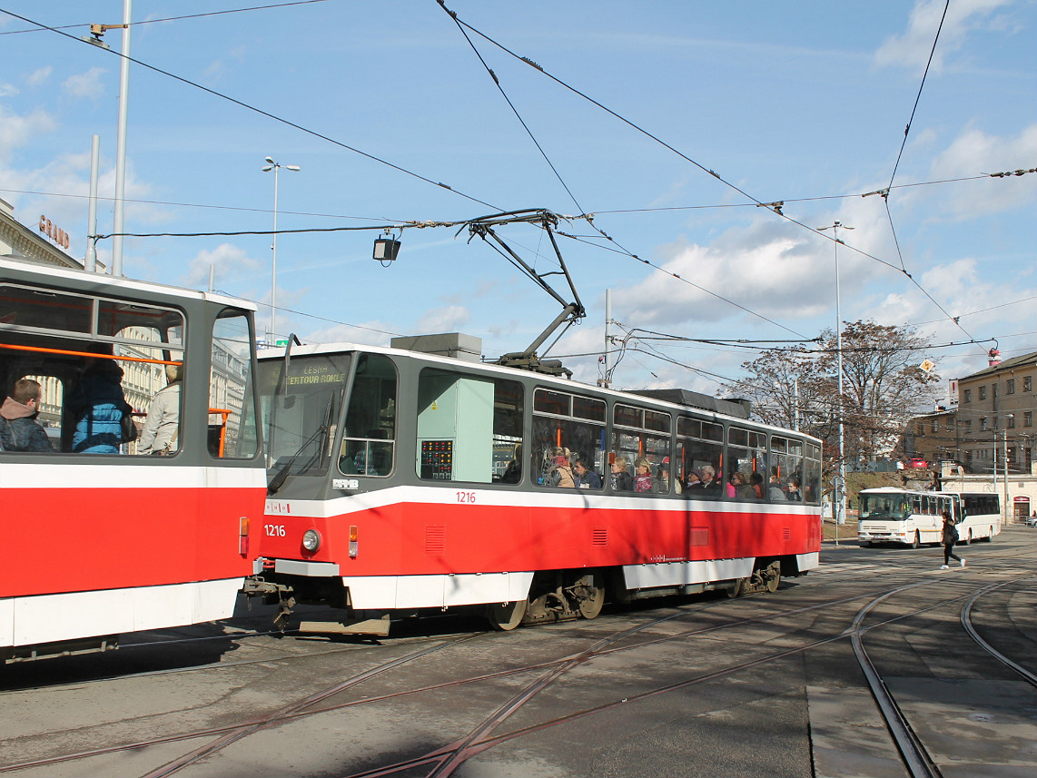 Бърно, Tatra T6A5 № 1216