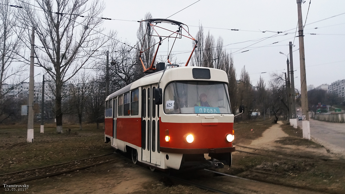 Харьков, Tatra T3SUCS № 625