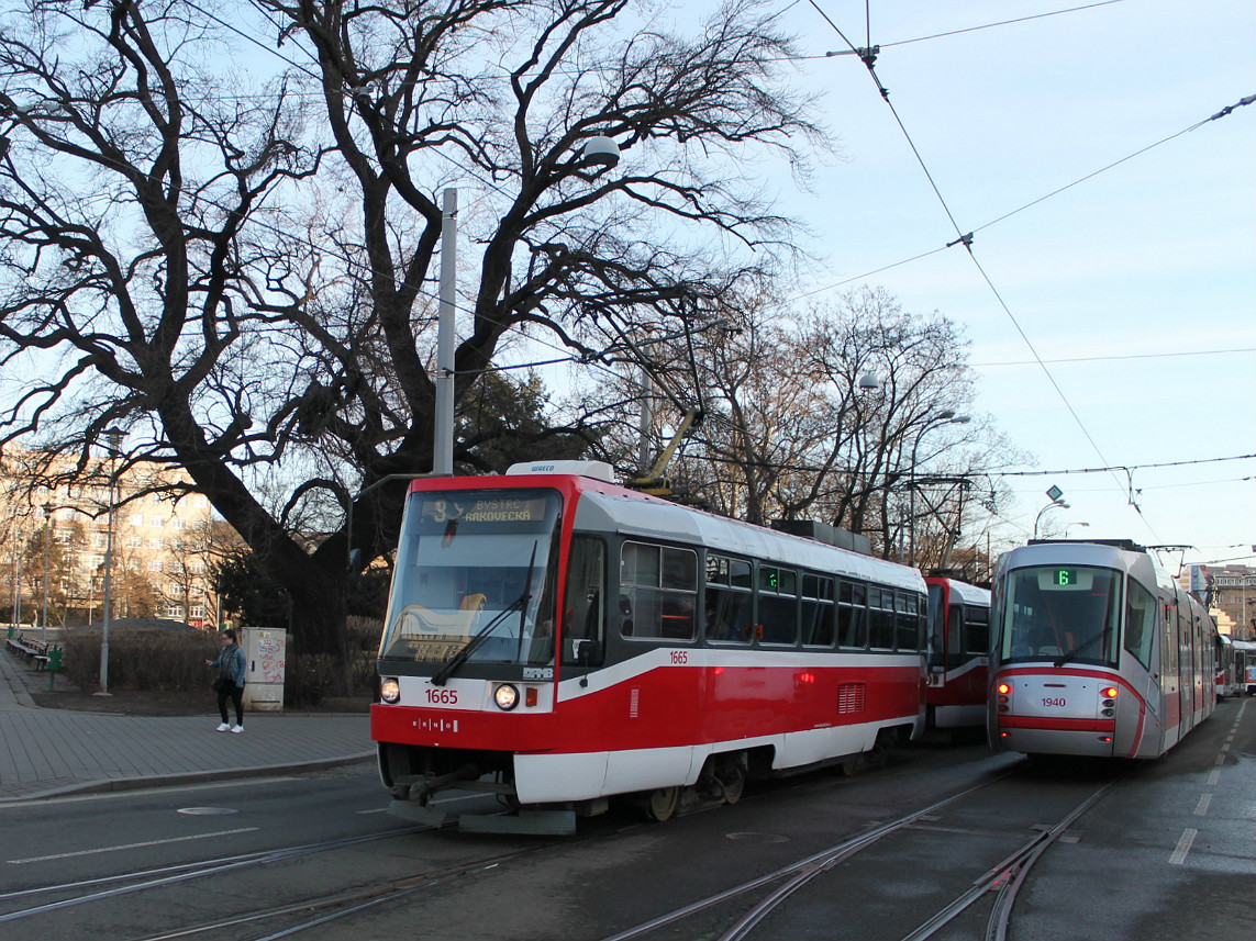 Брно, Tatra T3R (1995) № 1665
