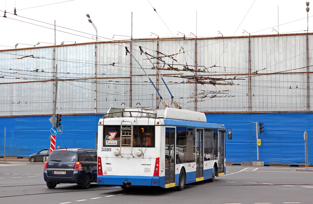Санкт-Петербург, Тролза-5265.00 «Мегаполис» № 3508