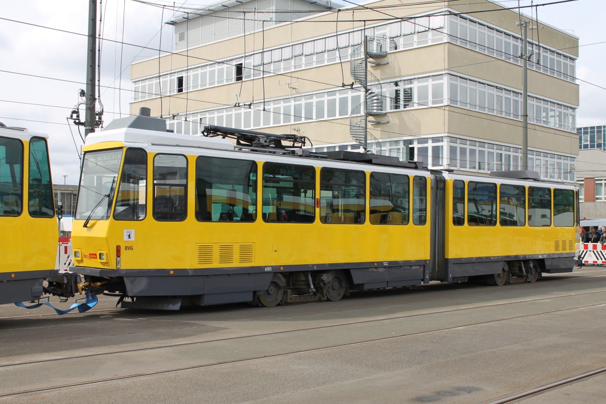 Берлин, Tatra KT4DM № 6003