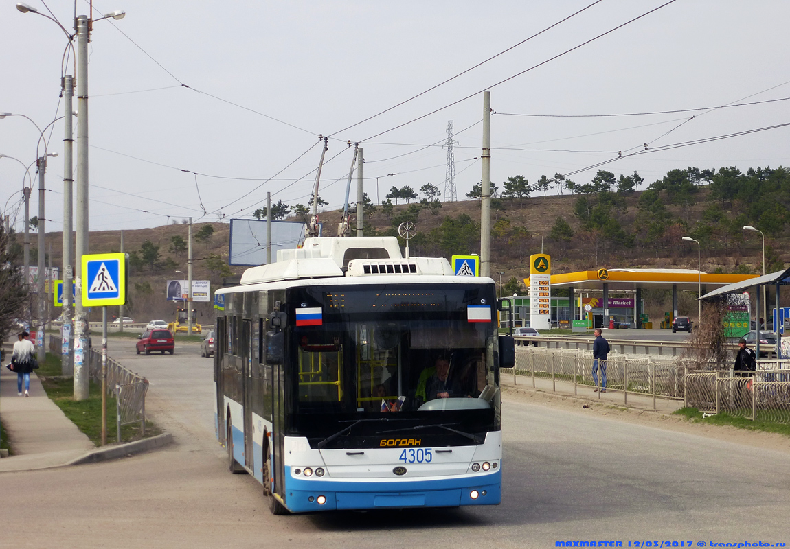 Крымский троллейбус, Богдан Т70110 № 4305