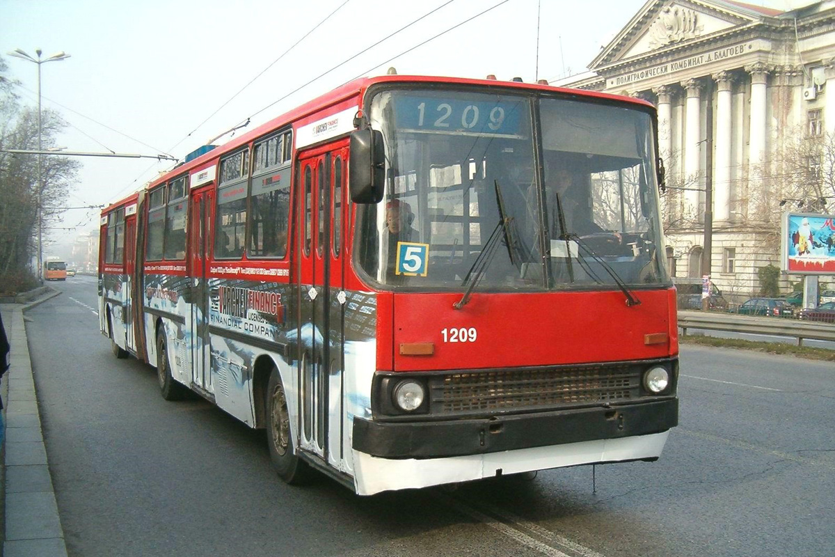 София, Ikarus 280.92 № 1209 София, Ikarus 280.92 № 1209