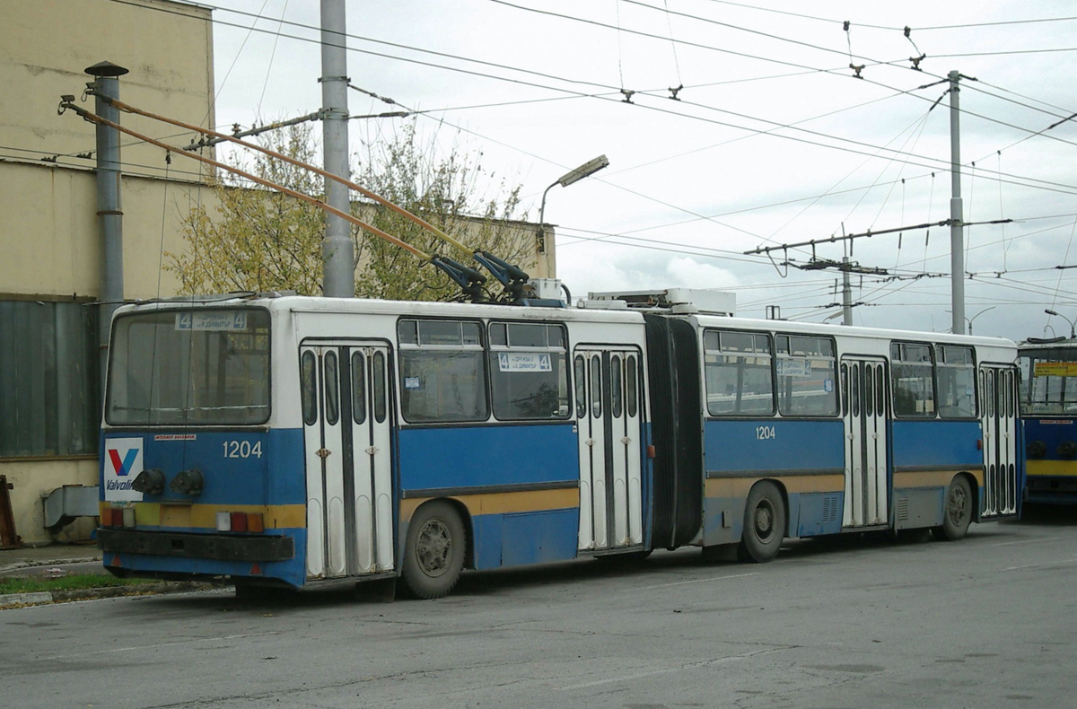 Sofia, Ikarus 280.92 Nr. 1204; Sofia — Historical —  Тrolleybus photos (1990–2010)